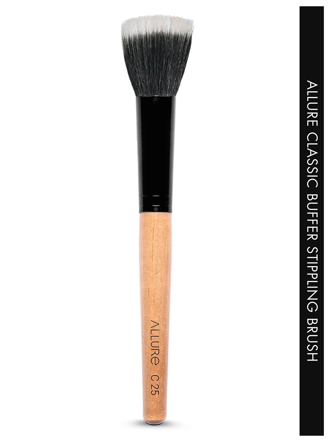 

ALLURE Wooden Buffer Stippling Brush C-25, Beige
