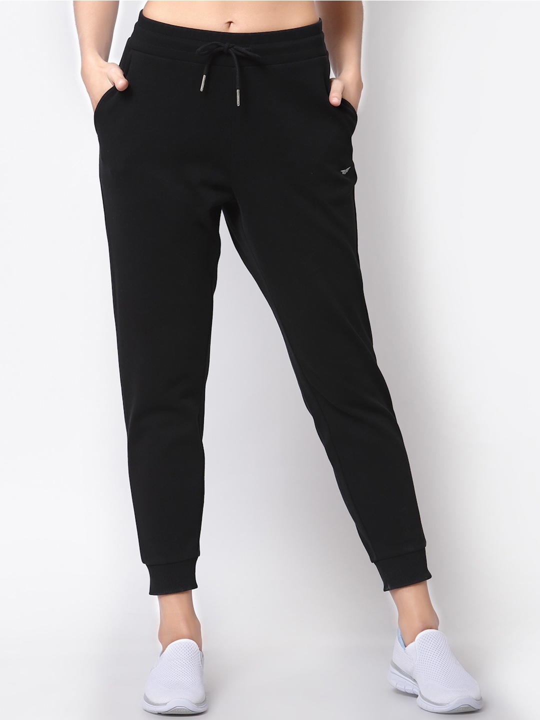

Mode by Red Tape Women Black Solid Regular Fit Jogger