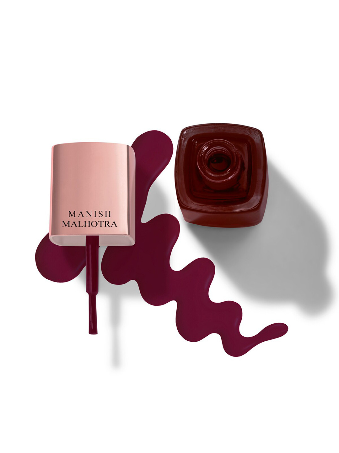 

MyGlamm Manish Malhotra Beauty Gel Finish Nail Lacquer-Persian Rose-10ml, Maroon