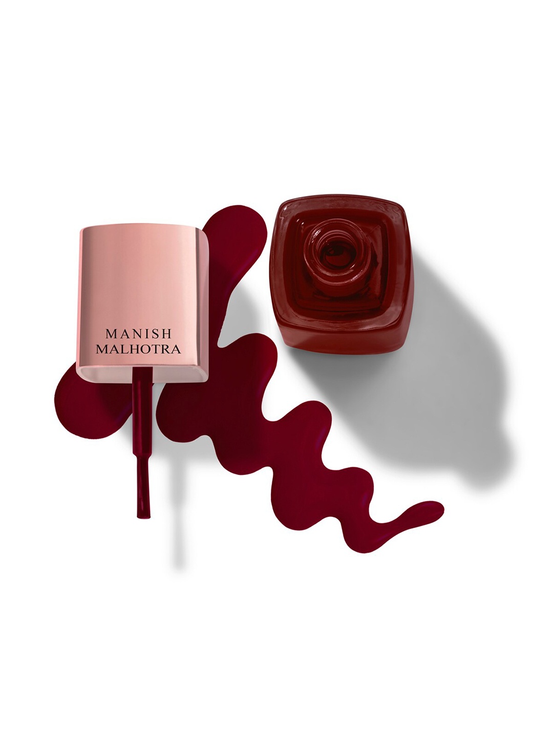 

MyGlamm Manish Malhotra Beauty Gel Finish Nail Lacquer-Cherry Amore-10ml, Maroon