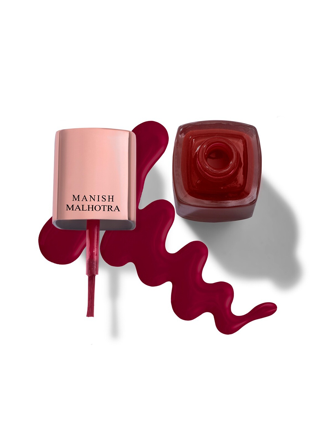 

MyGlamm Manish Malhotra Beauty Gel Finish Nail Lacquer-Secret Crimson-10ml, Magenta