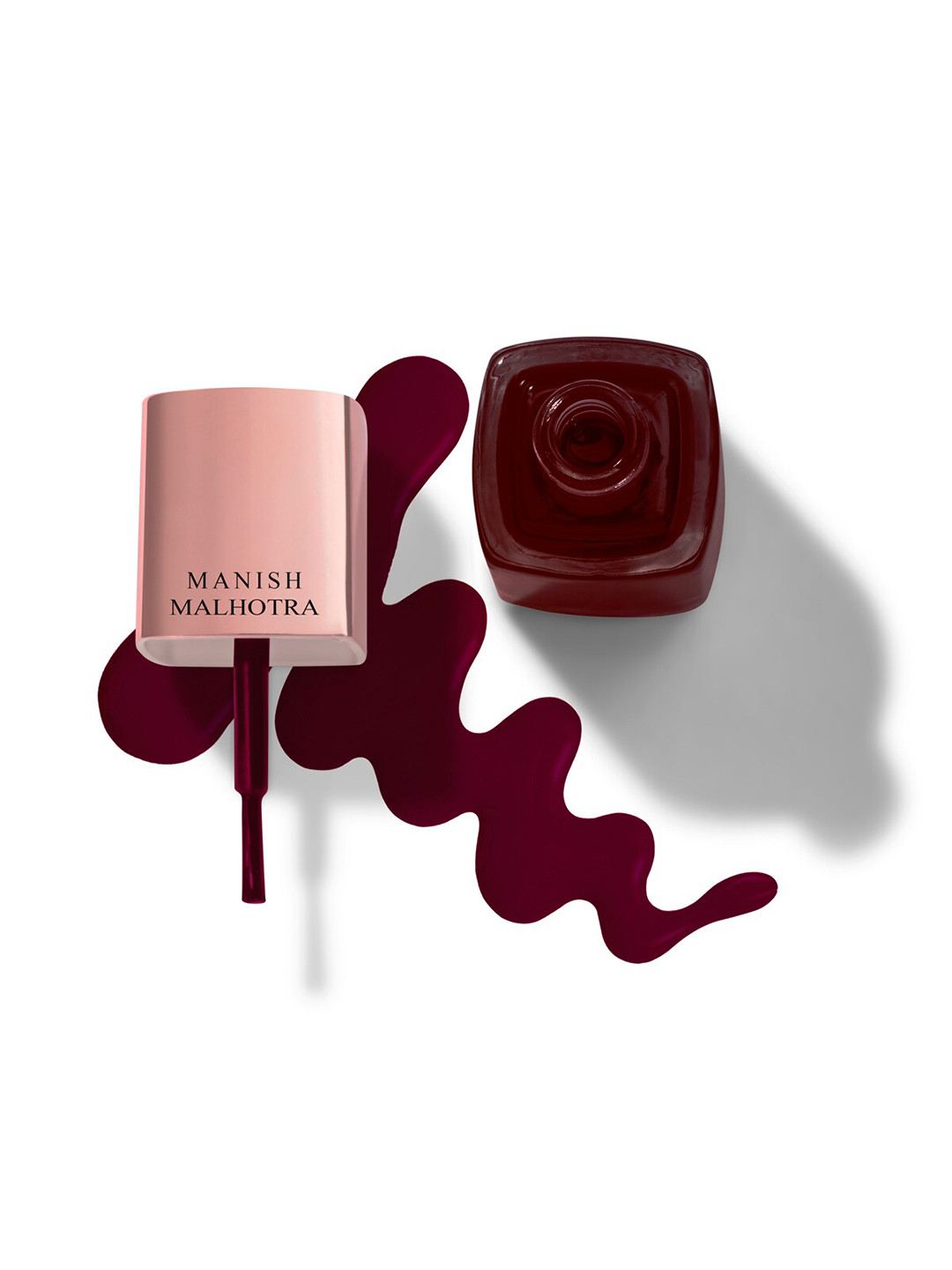 

MyGlamm Manish Malhotra Beauty Gel Finish Nail Lacquer-Ruby Romance-10ml, Burgundy