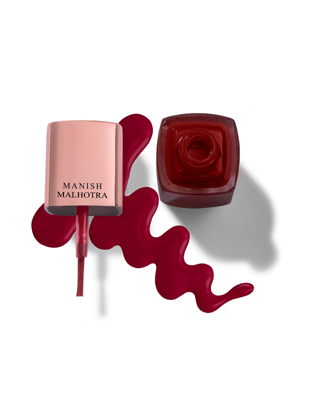 

MyGlamm Manish Malhotra Beauty Gel Finish Nail Lacquer-Mysterious Muse-10ml, Red