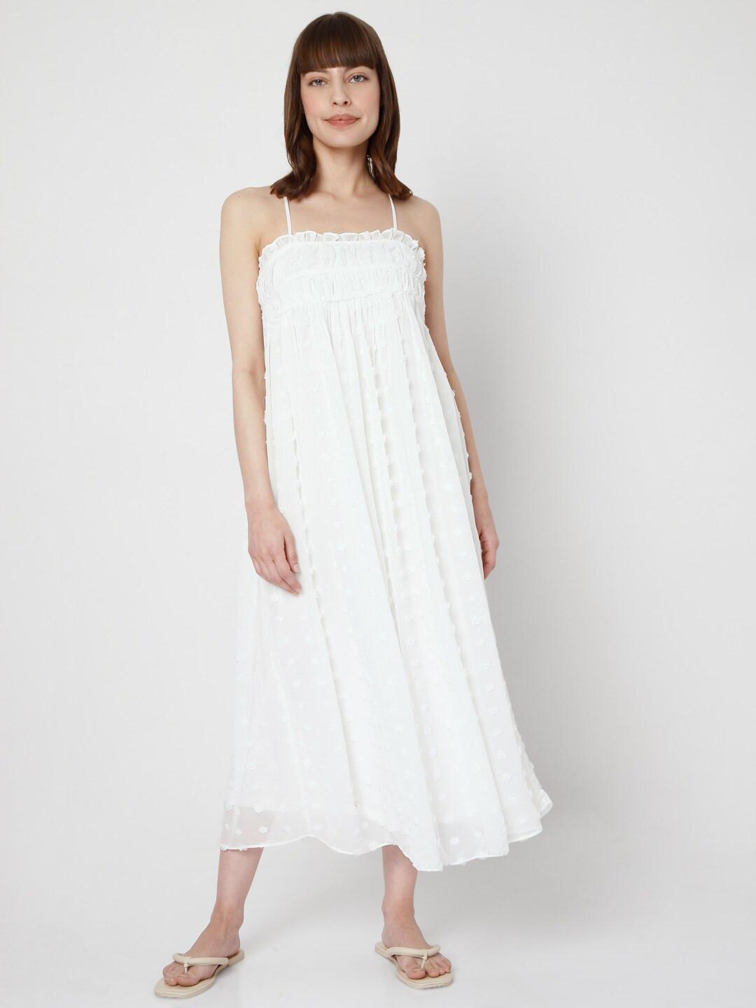 

Vero Moda White Maxi Dress