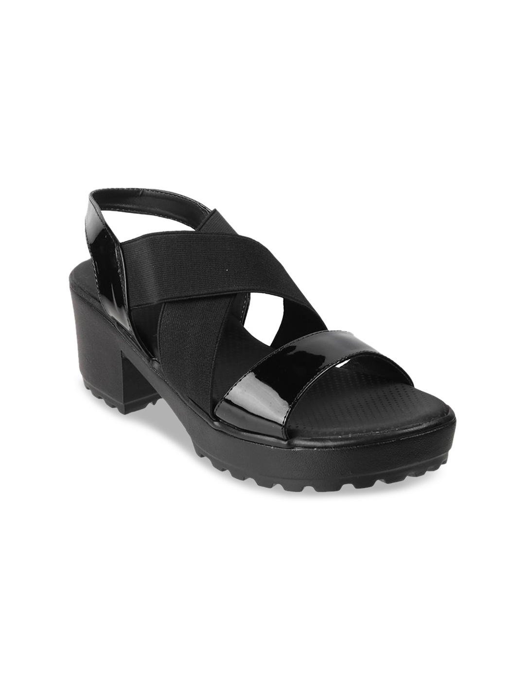 

WALKWAY by Metro Black Platform Sandals