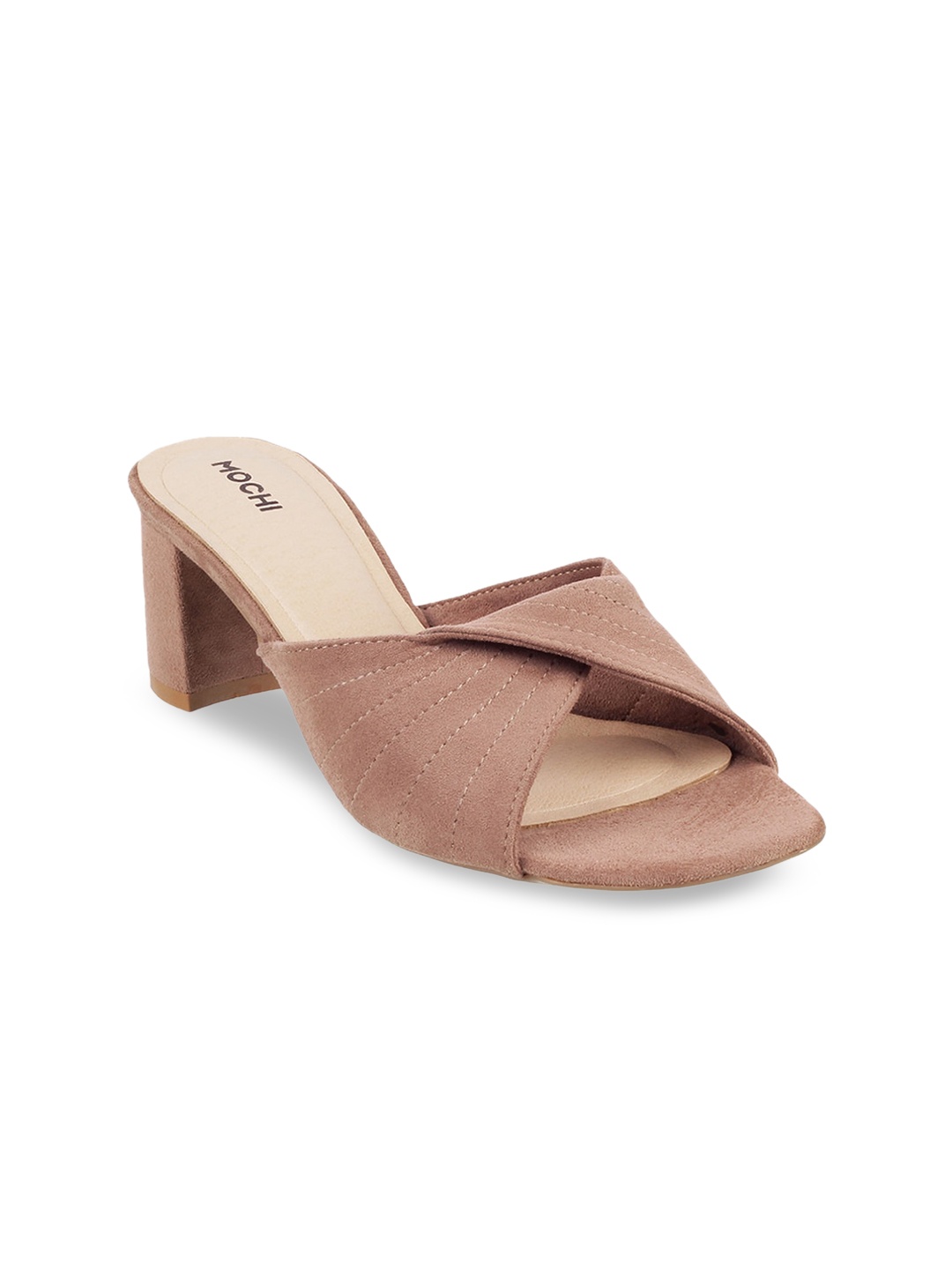 

Mochi Tan Block Mules