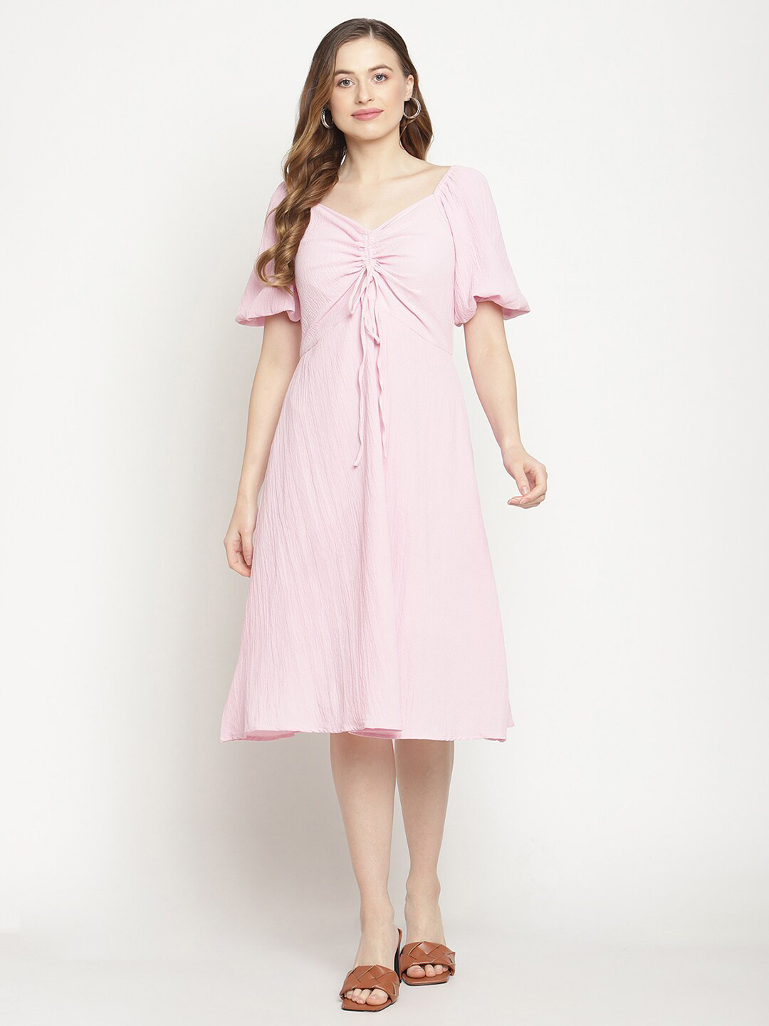 

Madame Pink A-Line Dress