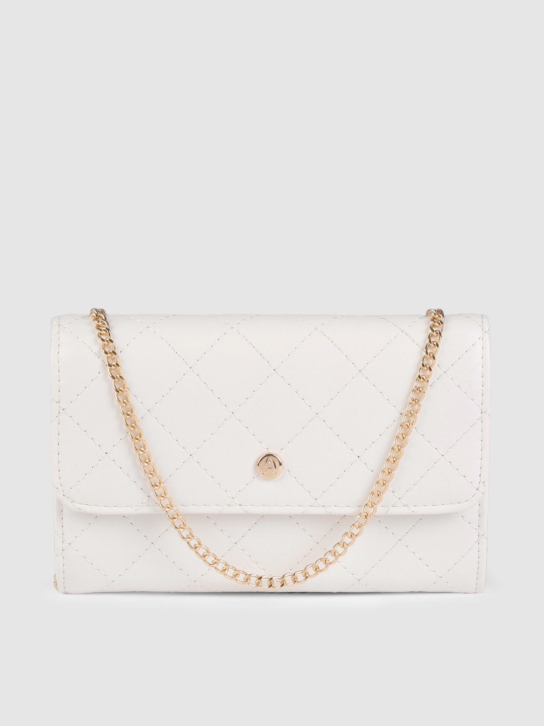 

Accessorize White Quilted Sling Bag
