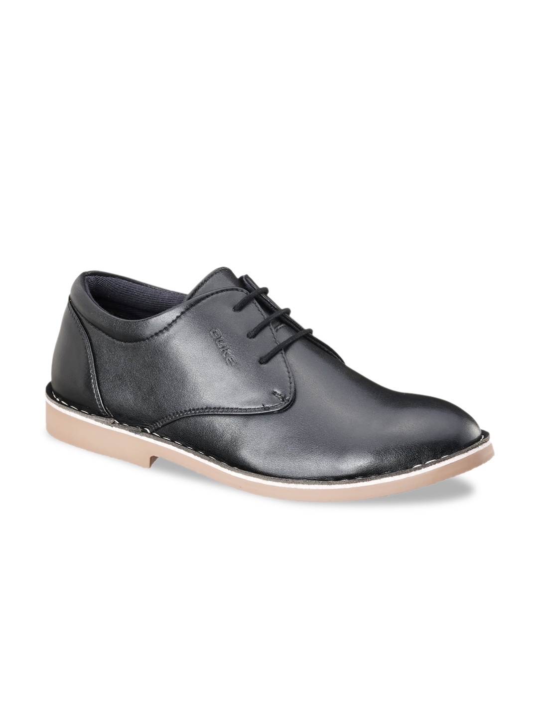 

Duke Men Black Casual Derbys Shoes