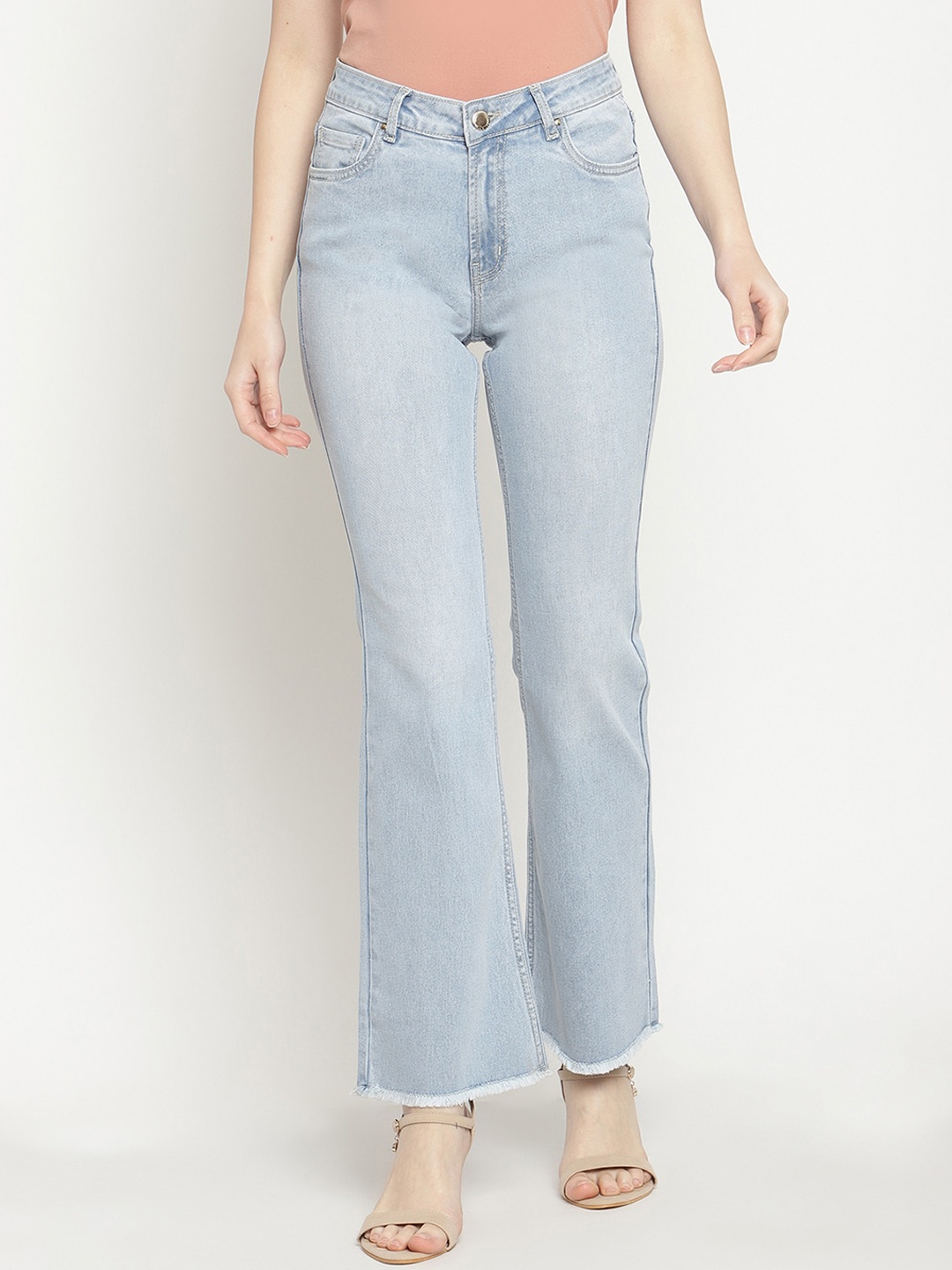 

Madame Women Blue Bootcut Jeans