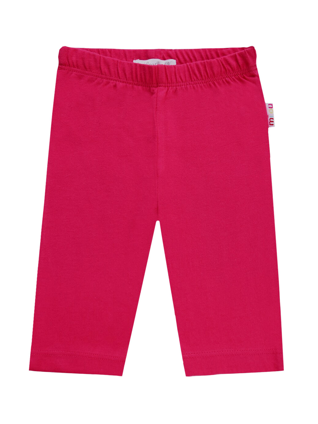 

milou Girls Pink Solid Pure Cotton Leggings