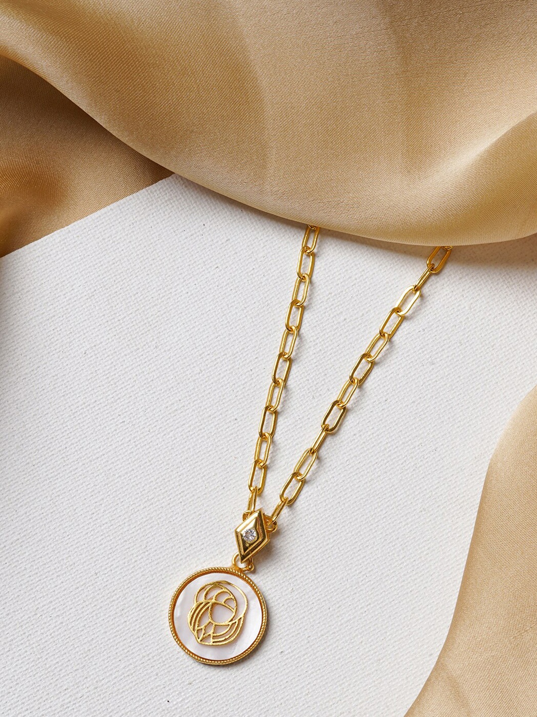 

JOKER & WITCH 18K Gold-Plated Brass Handcrafted Chain Necklace