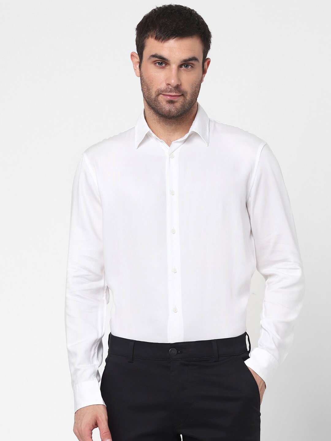 

SELECTED Men White Formal Shirt
