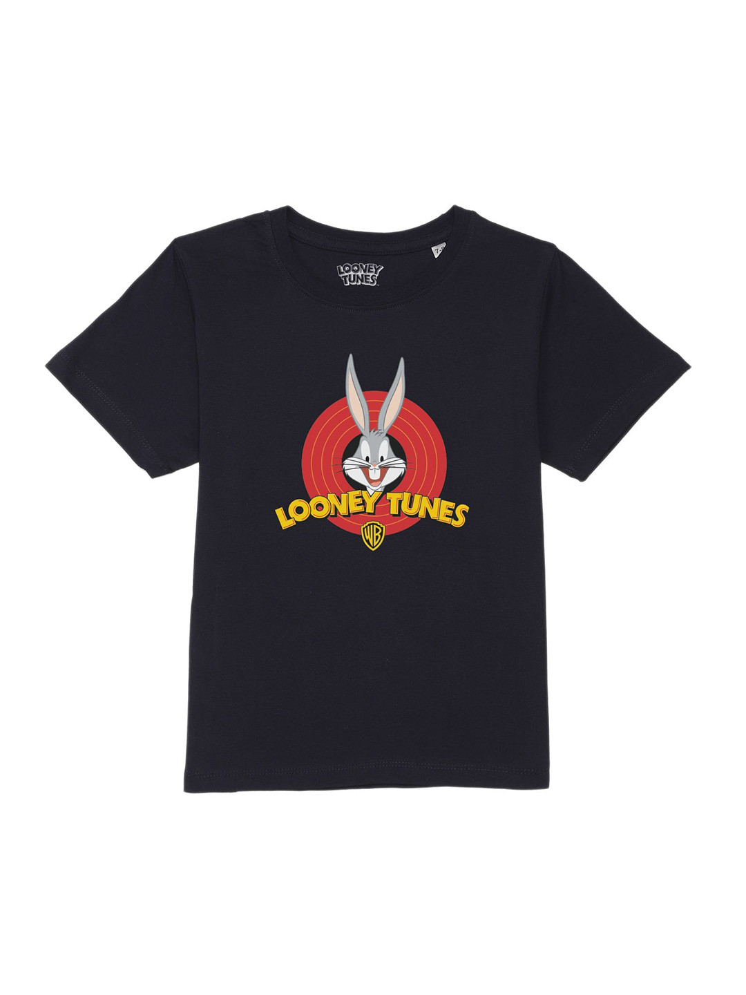 

Looney Tunes by Wear Your Mind Boys Navy Blue & Red Looney Tunes Printed T-shirt
