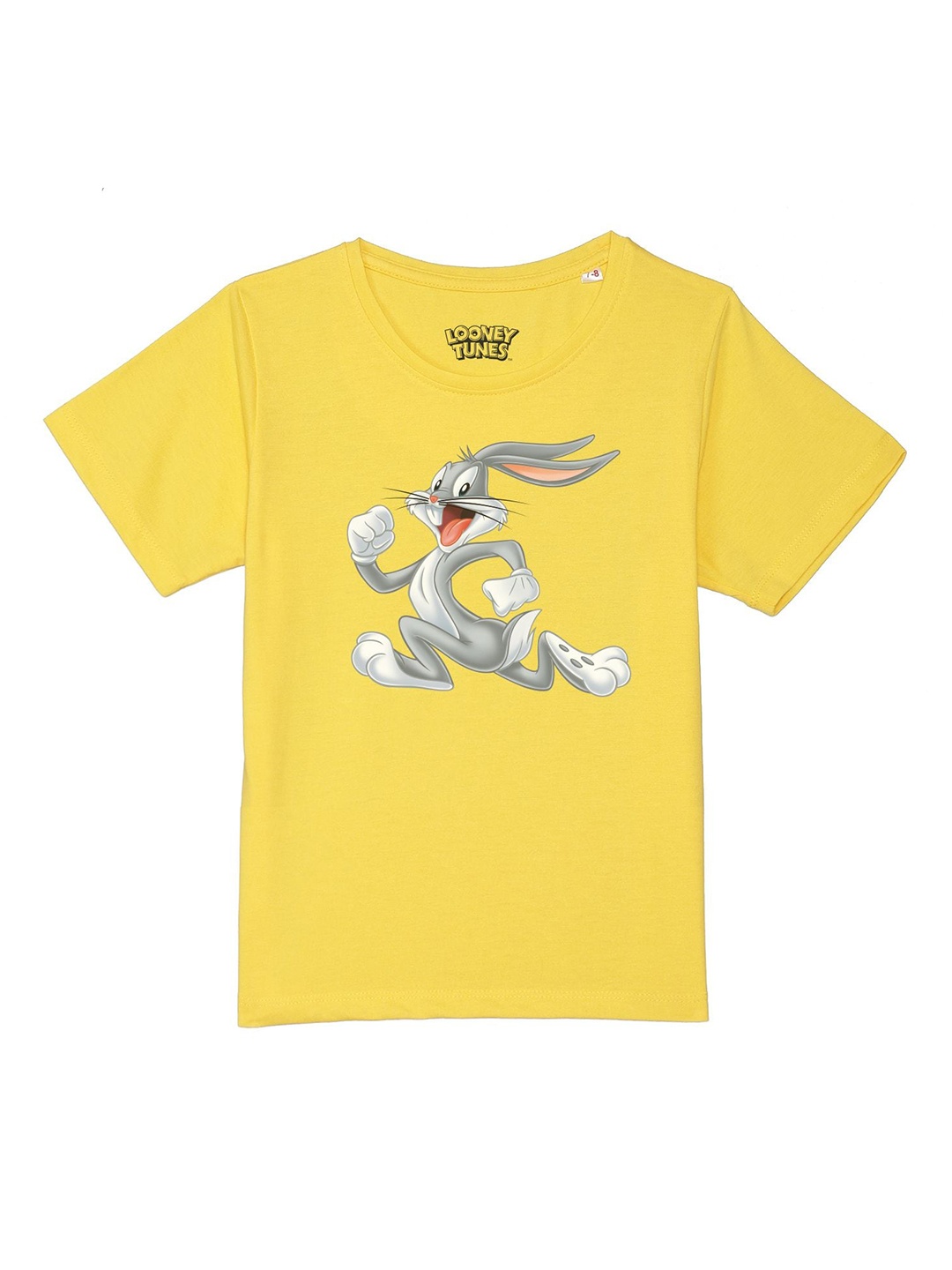 

Looney Tunes by Wear Your Mind Boys Yellow Looney Tunes Printed T-shirt