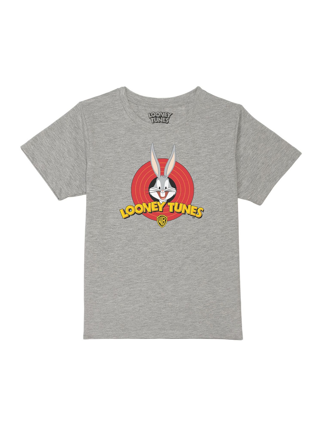 

Looney Tunes by Wear Your Mind Boys Grey & Red Printed T-shirt
