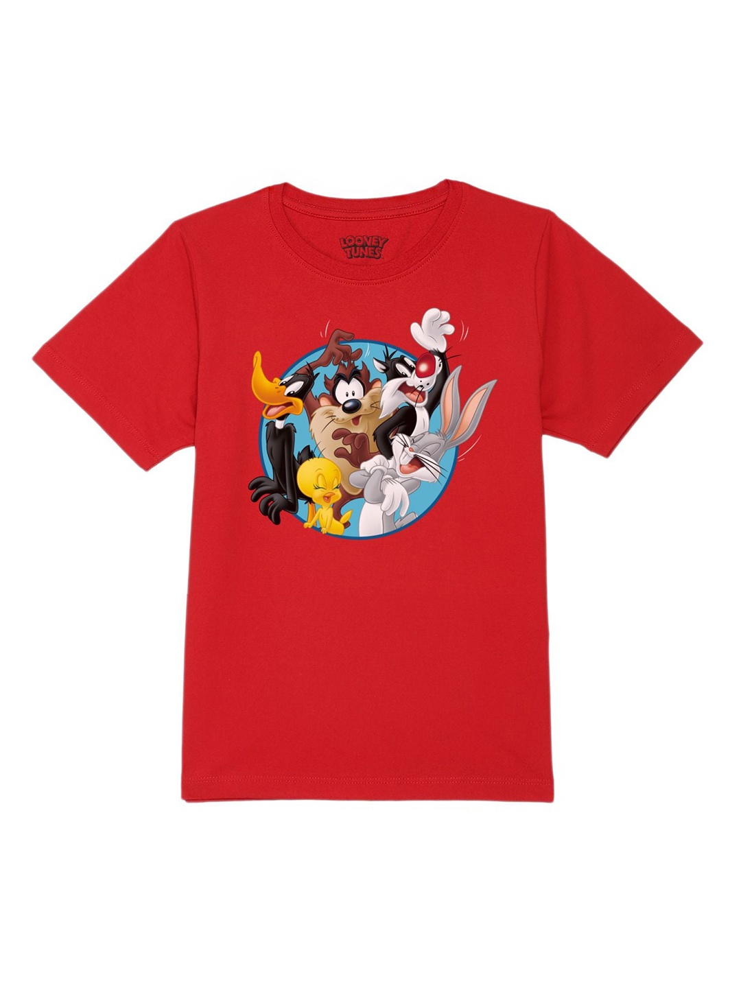 

Looney Tunes by Wear Your Mind Boys Red Printed T-shirt