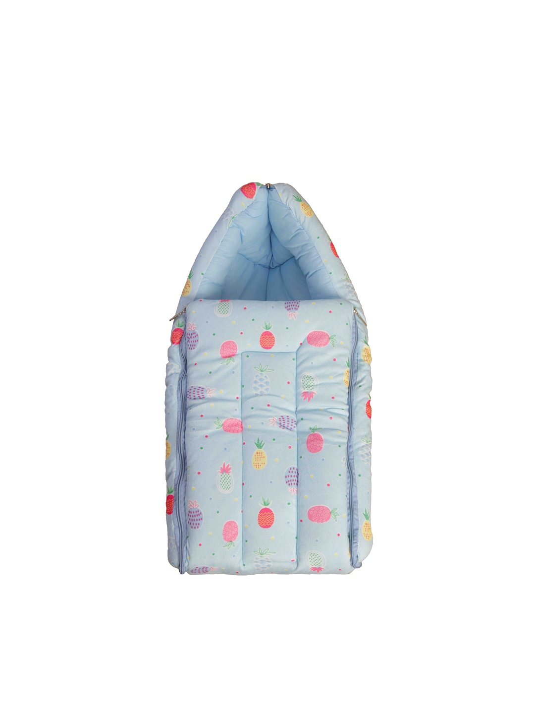 

Enfance Kids Blue & Pink Printed Cotton Winter Sleeping Bag