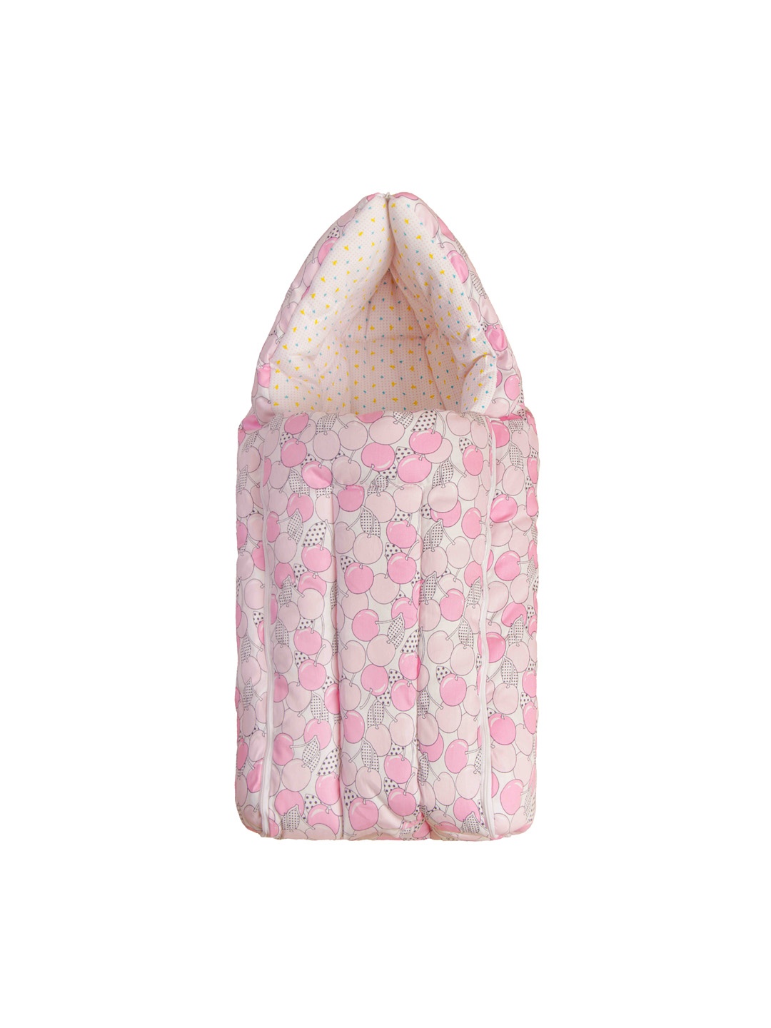 

Enfance Infants Kids Pink & White Printed Cotton Sleeping Bag
