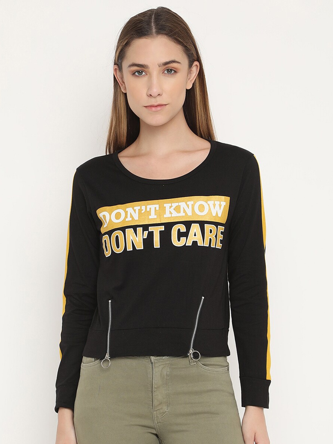 

V2 Value & Variety Black Print Top