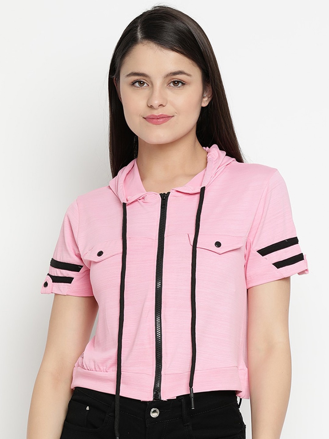 

V2 Value & Variety Pink Hooded Top
