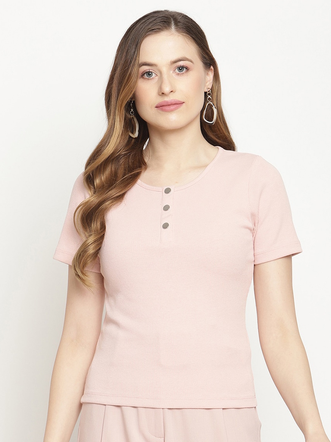 

Madame Pink Solid Top