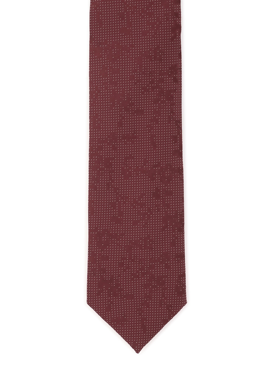 

Van Heusen Men Maroon Printed Broad Tie