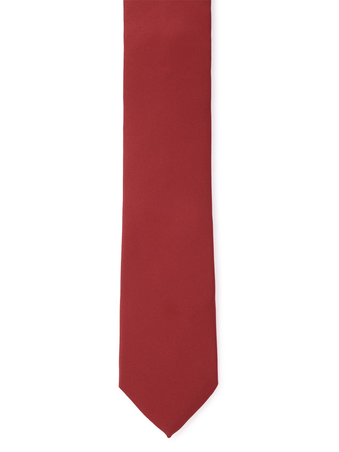 

Van Heusen Men Maroon Skinny Tie