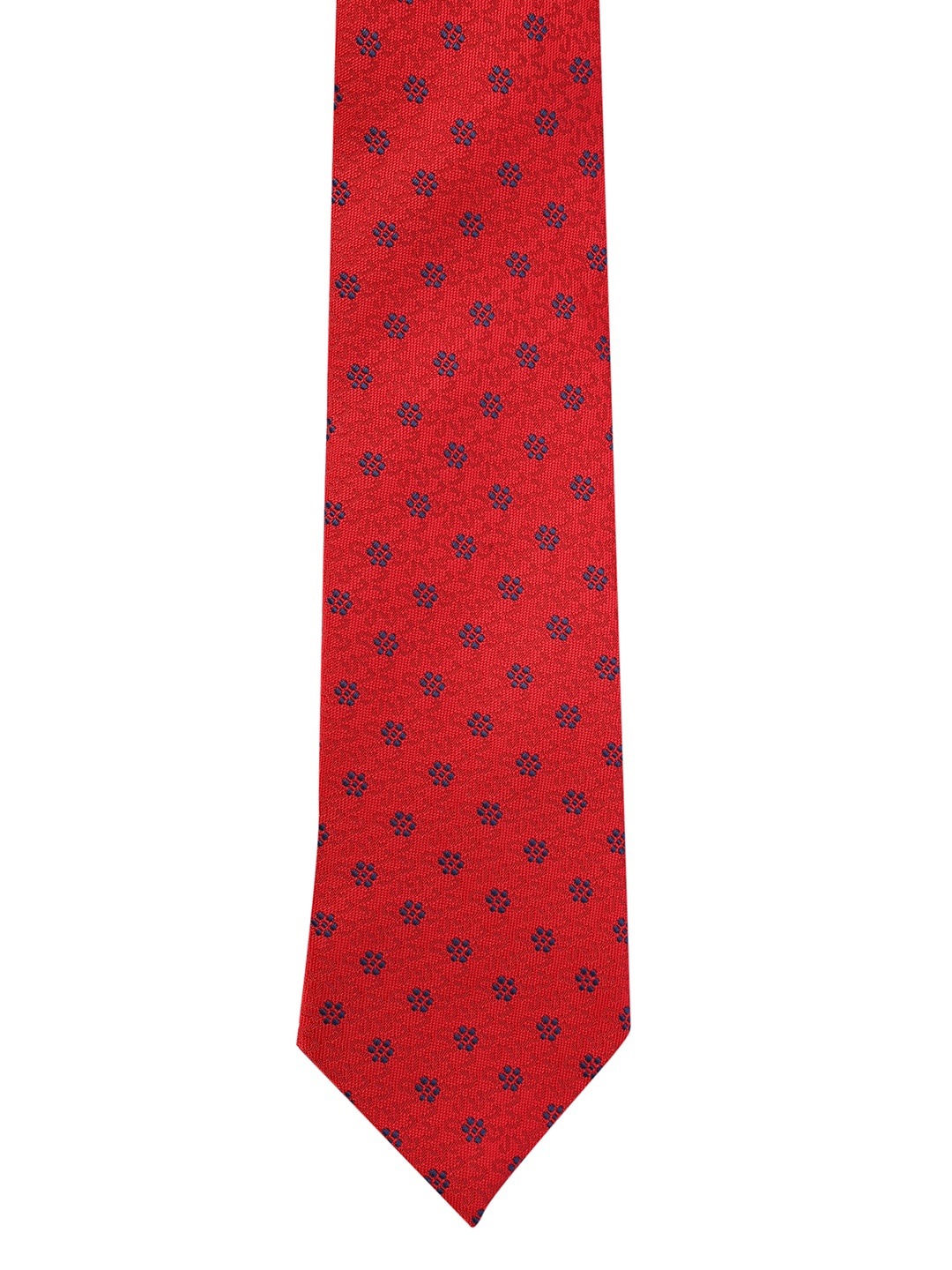 

Van Heusen Men Red & Blue Printed Ascot Tie