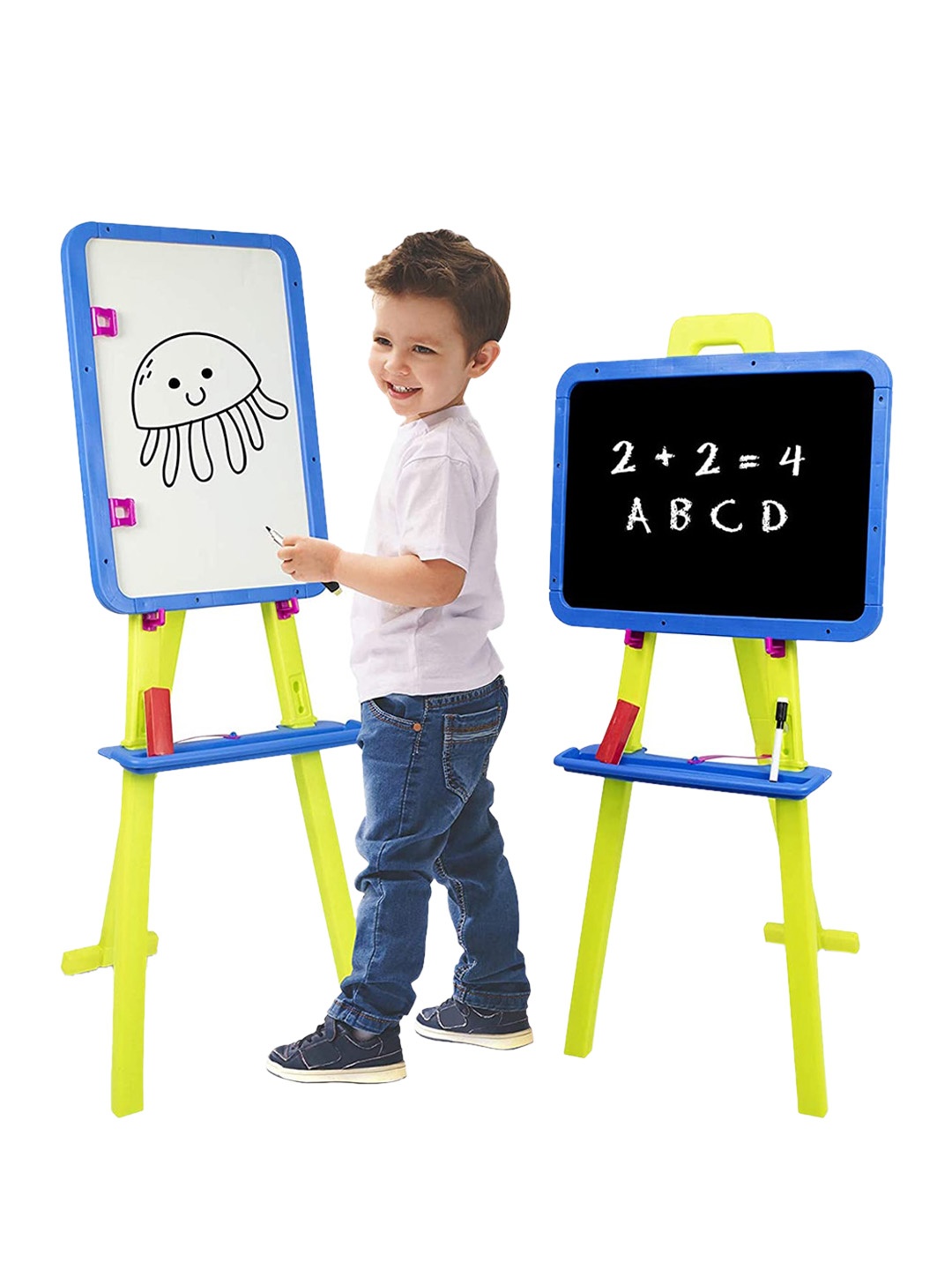 

ITOYS White & Black Multipurpose Magnetic Board
