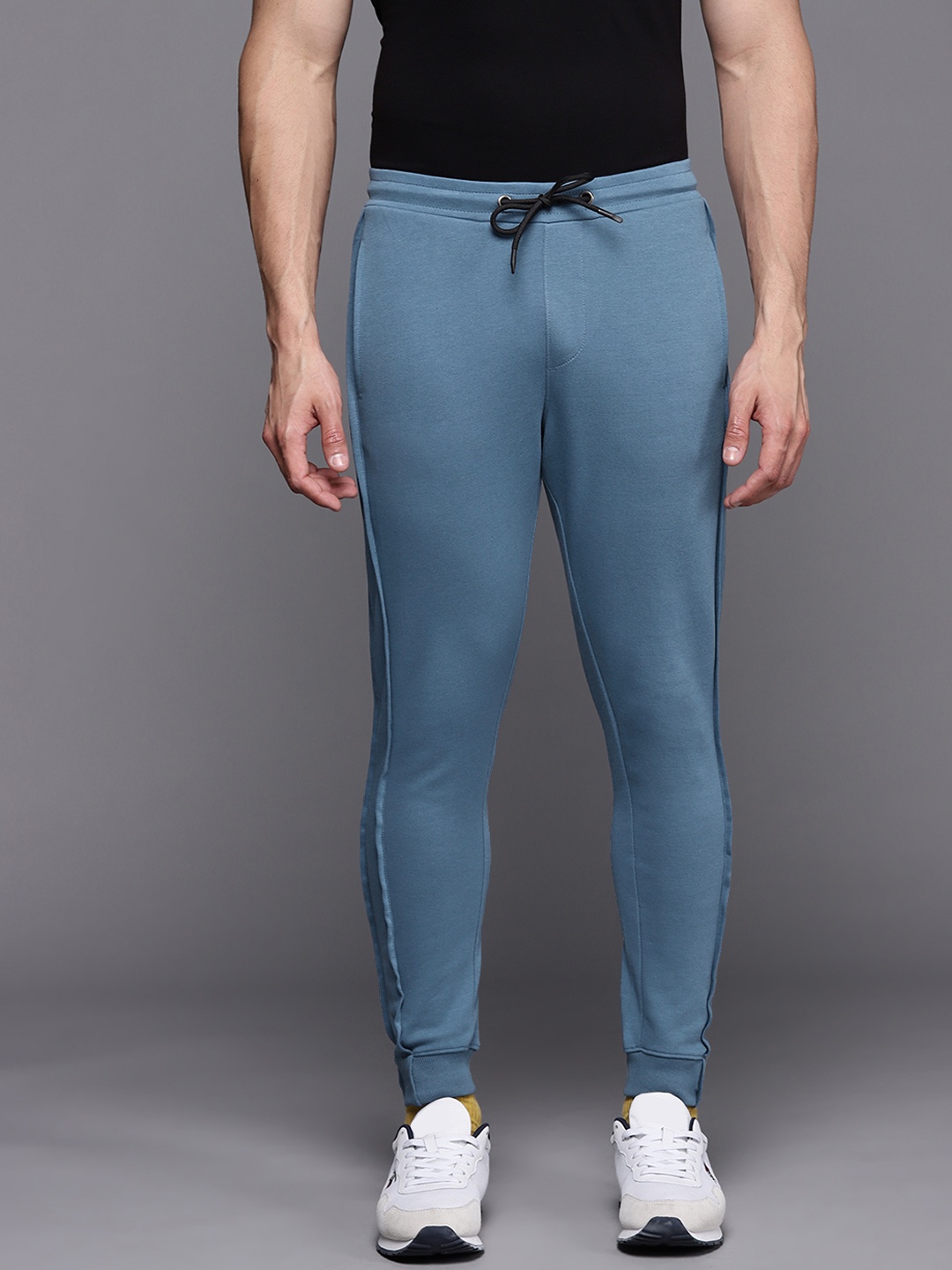 

Allen Solly Tribe Men Blue Solid Joggers