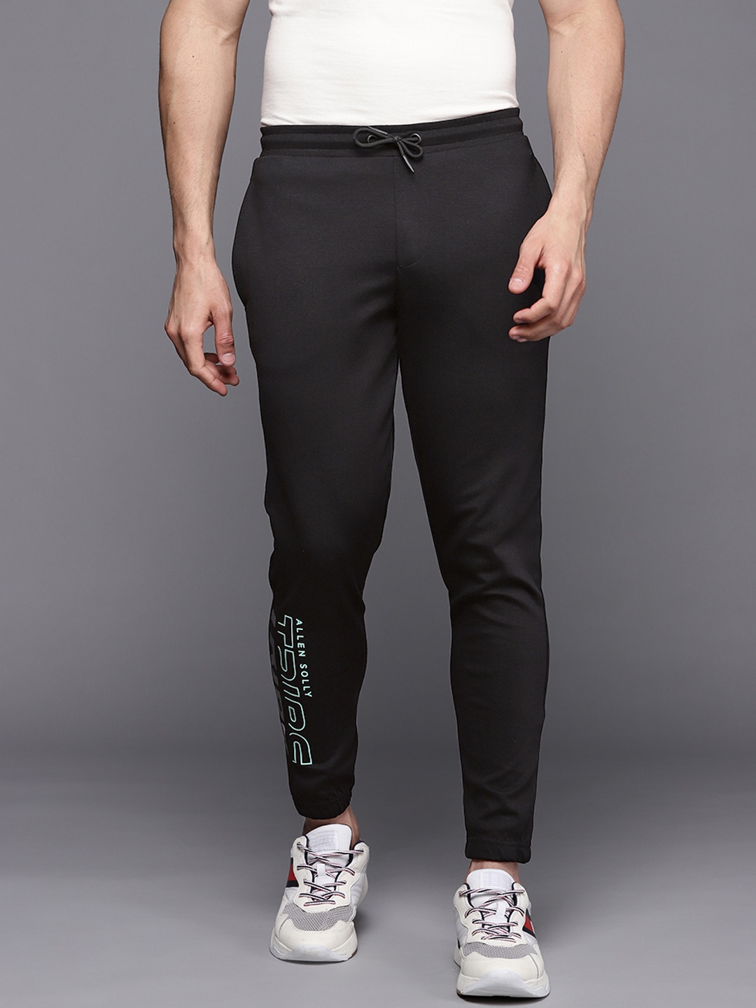 

Allen Solly Tribe Men Black Solid Joggers
