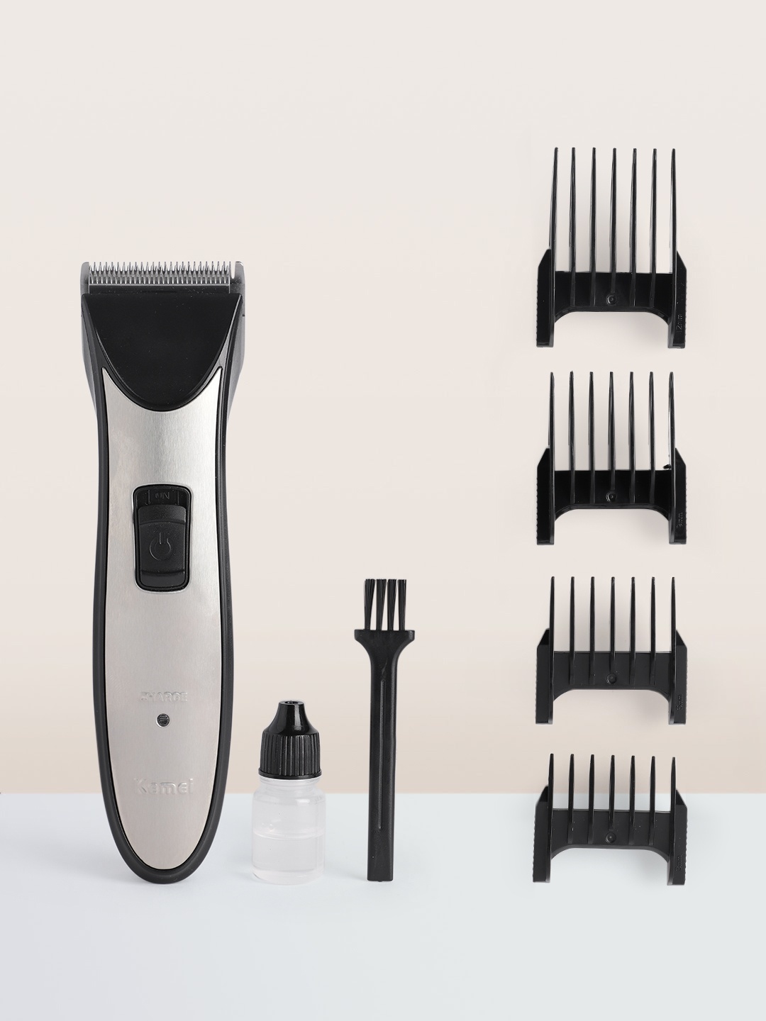 

KEMEI Professional High Quality Advanced Shaving Trimmer - KM-3909, Black