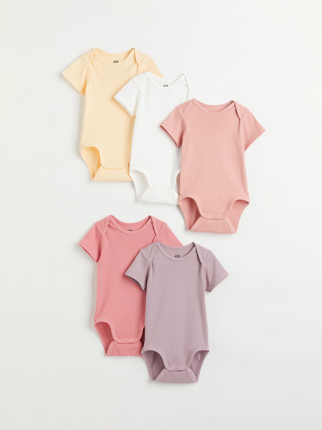 

H&M Boys Multi 5-pack bodysuits