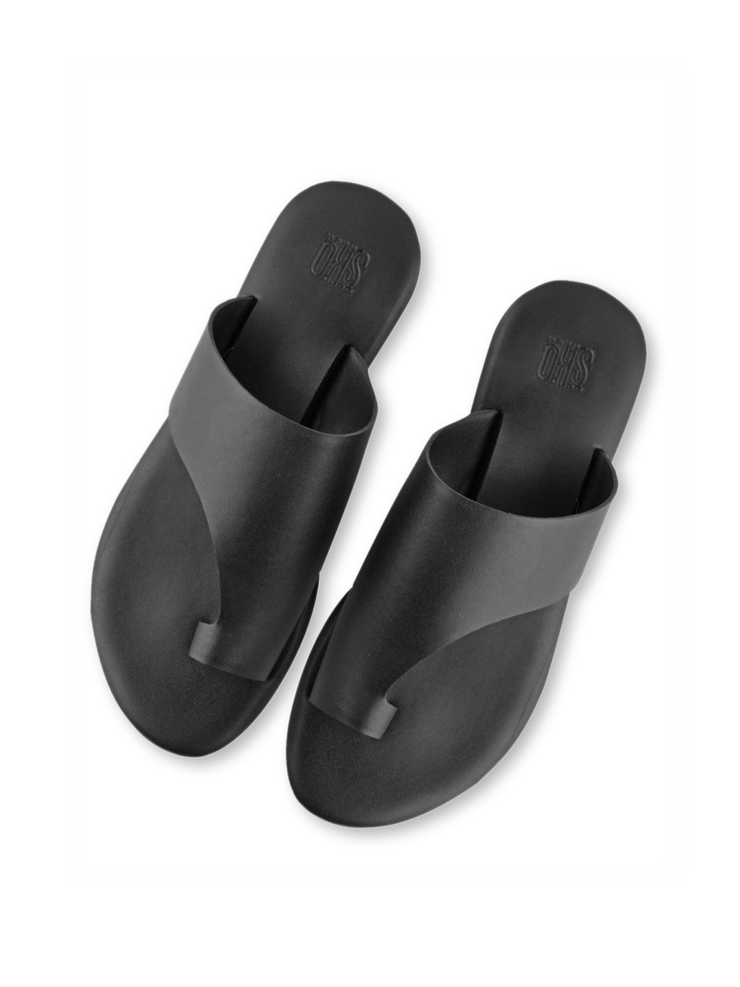 

SKO Women Black One Toe Flats