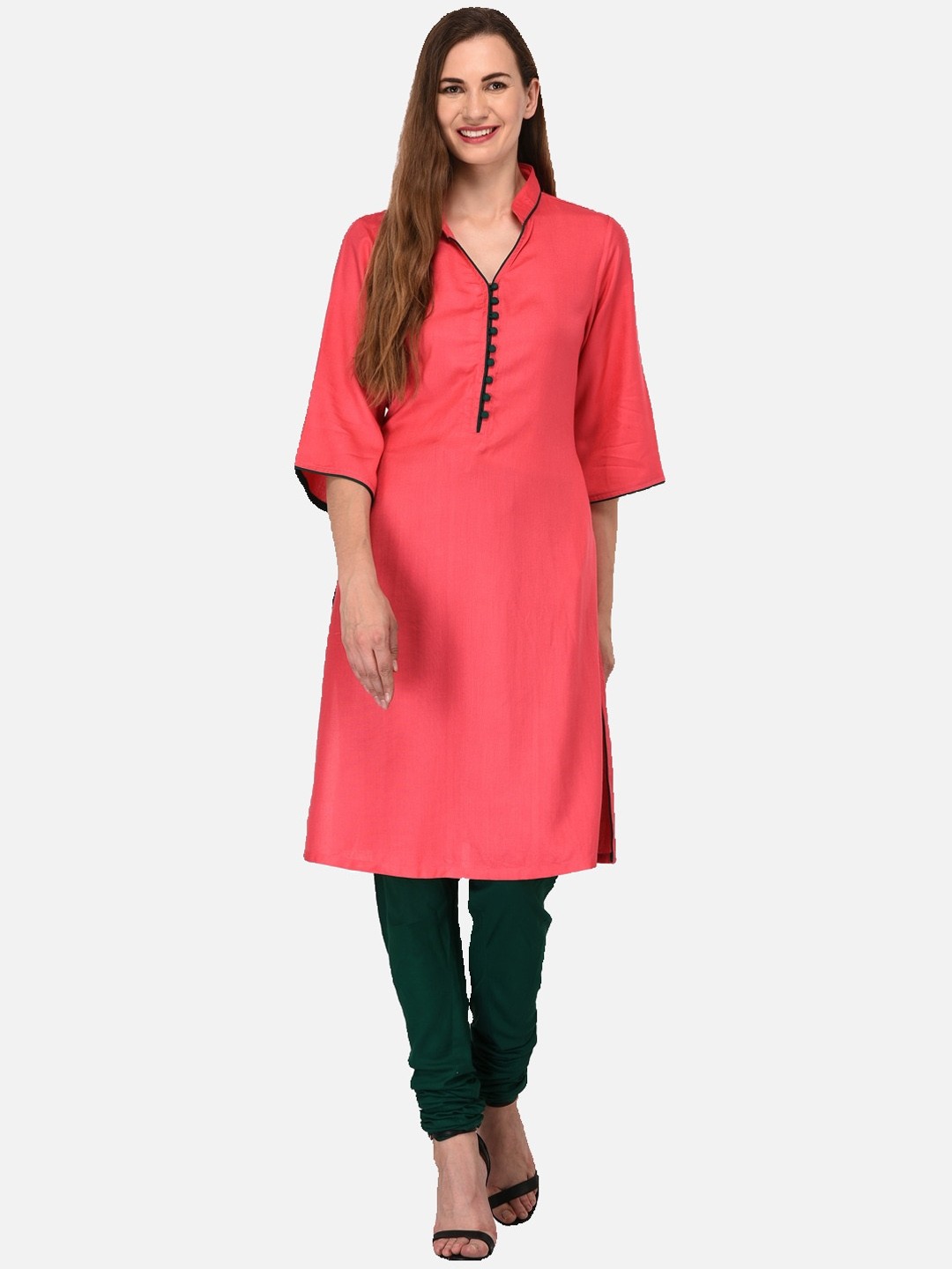 

KALINI Women Rose Kurta