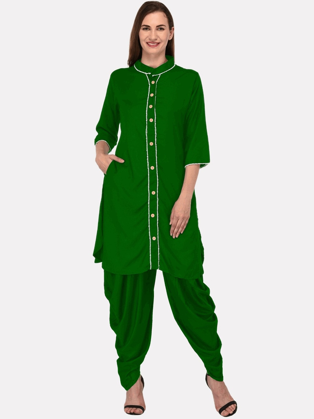 

KALINI Women Green Kurta
