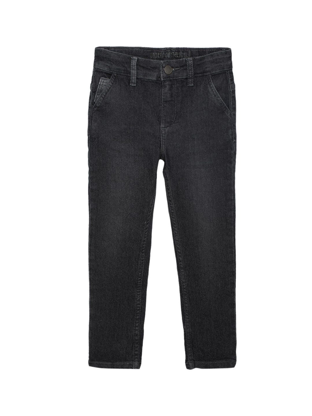 

UNDER FOURTEEN ONLY Boys Grey Slim Fit Jeans
