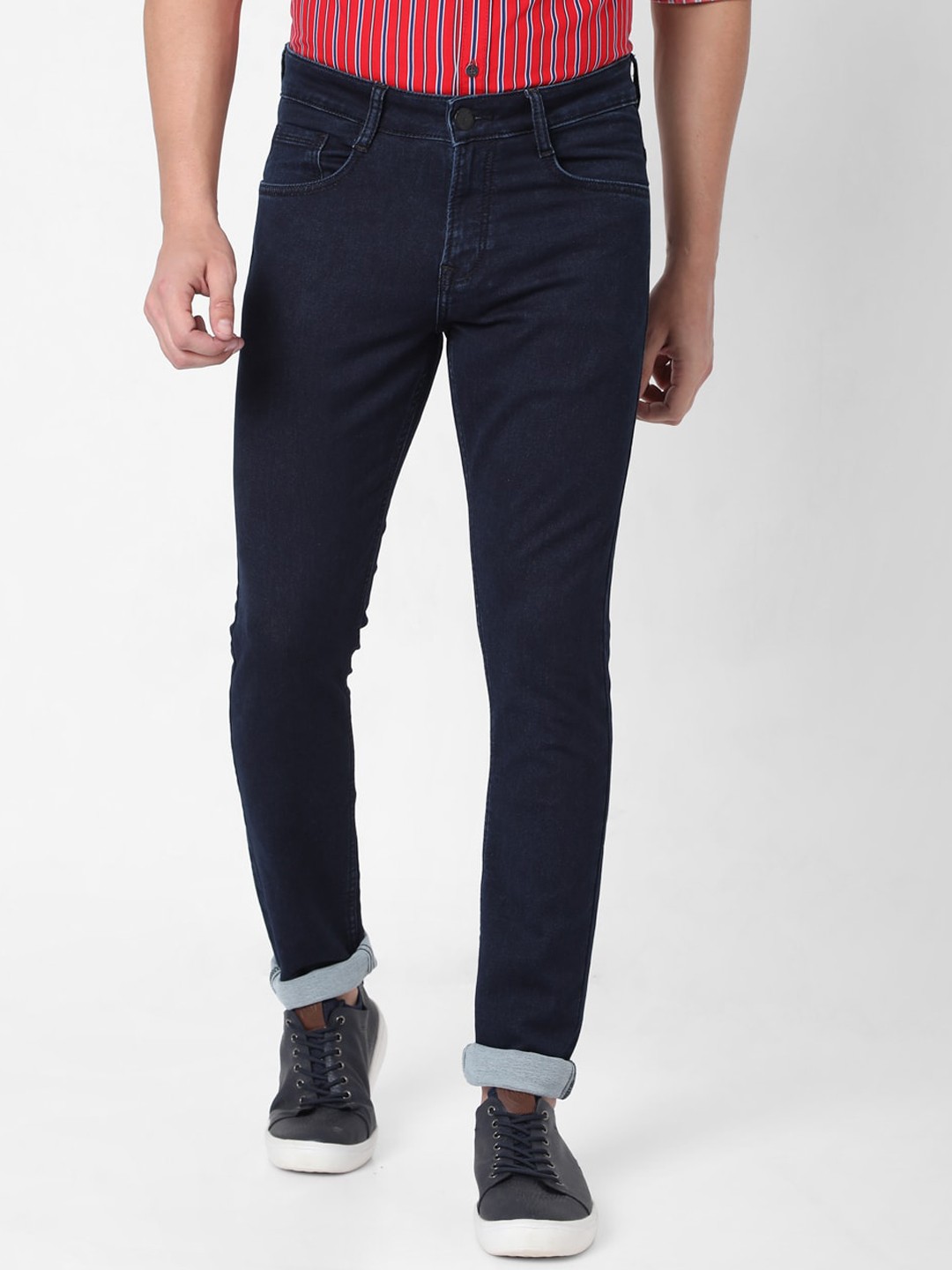 

Mufti Men Blue Skinny Fit Stretchable Jeans