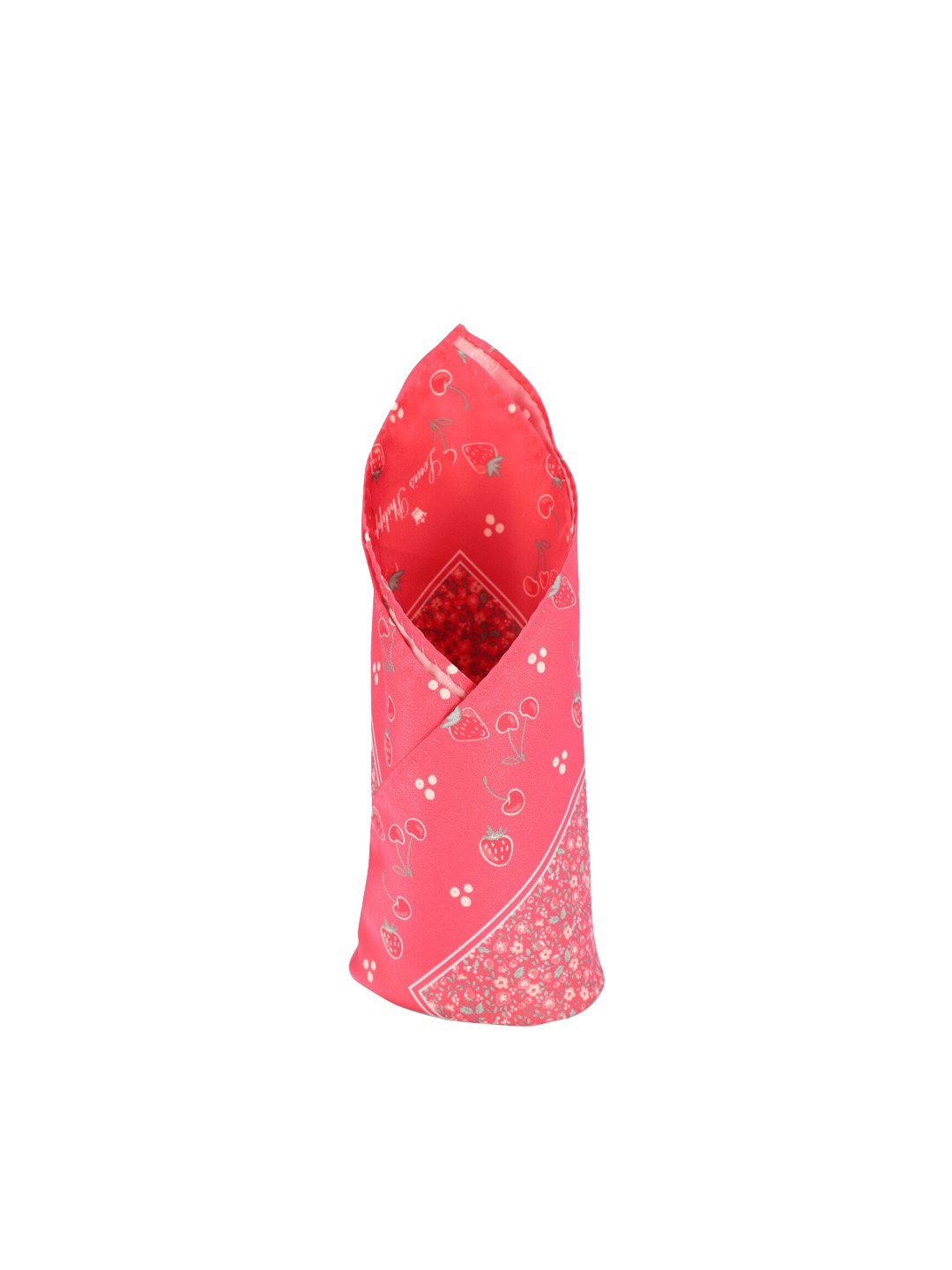 

Louis Philippe Men Pink & Off-White Floral Printed Pocket Squares