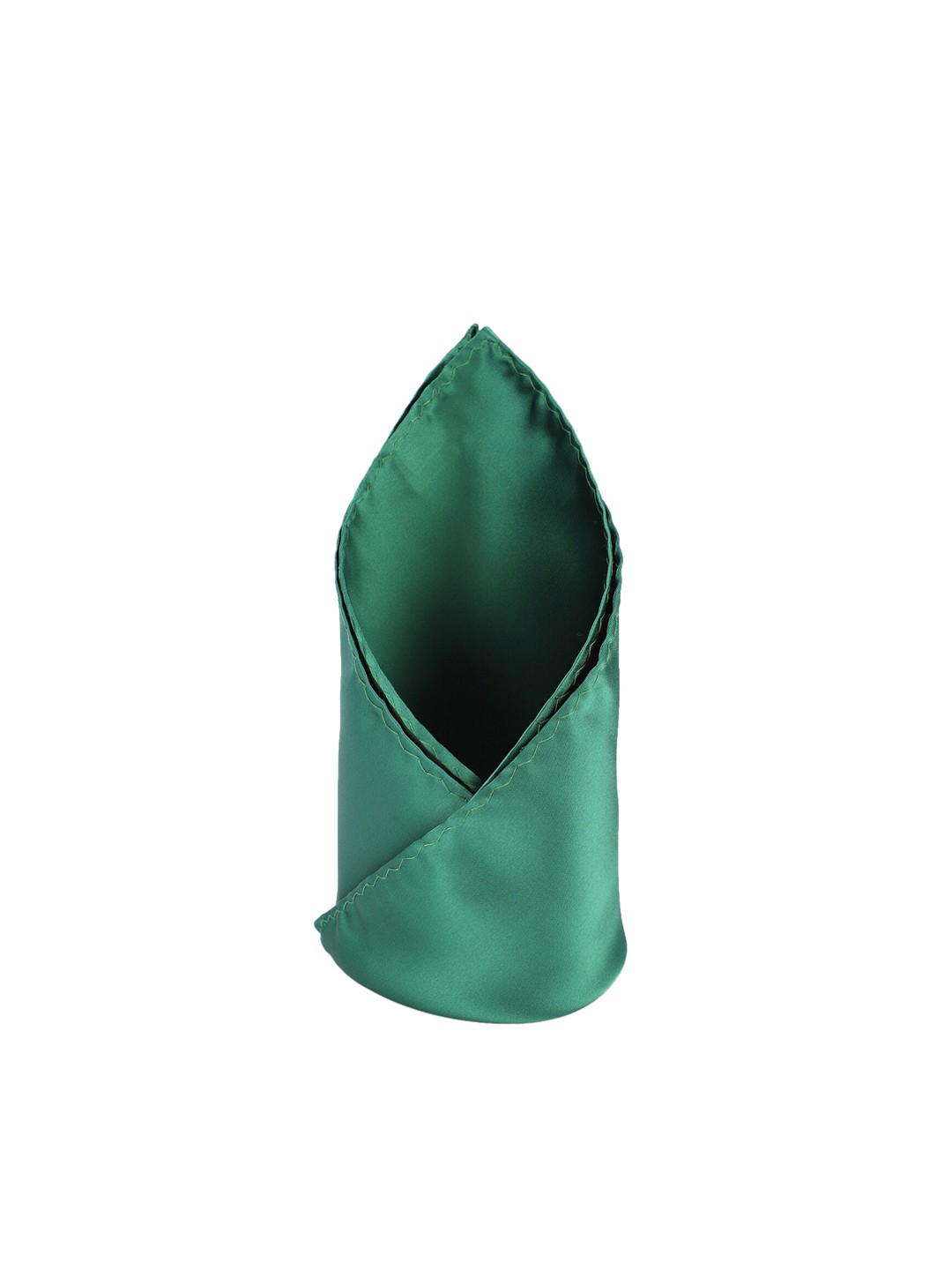 

Van Heusen Men Green Solid Pocket Square