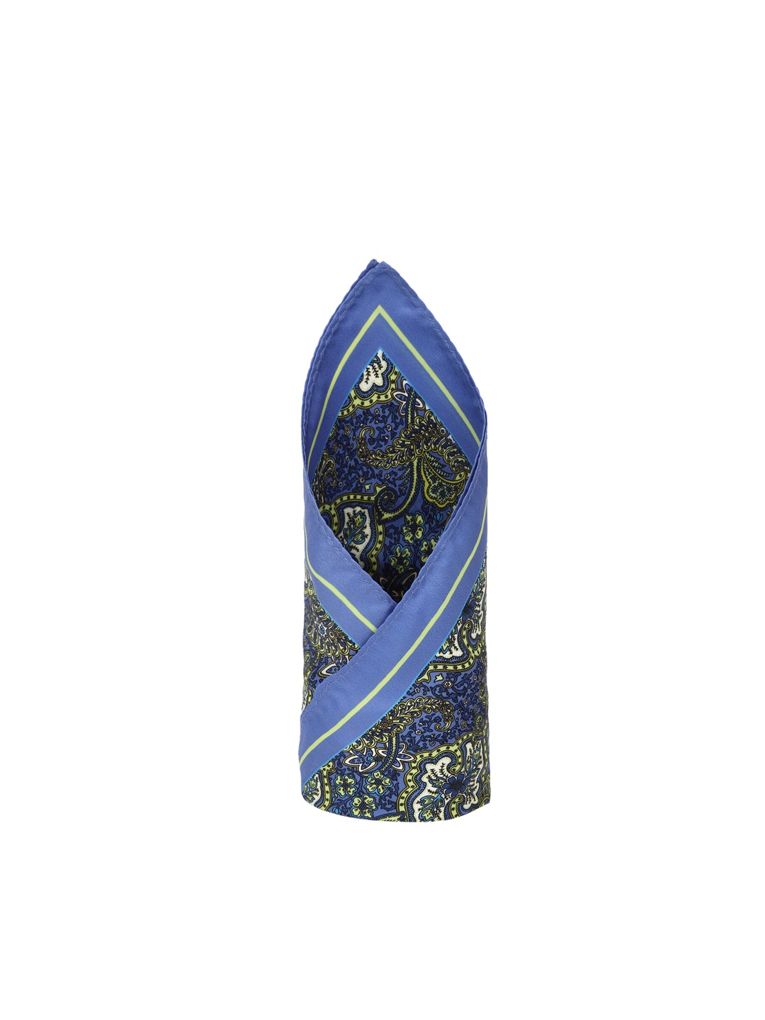 

Van Heusen Men Blue Printed Pocket Square