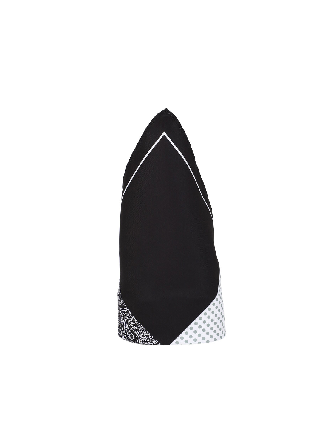 

Van Heusen Black & White Printed Pocket Square