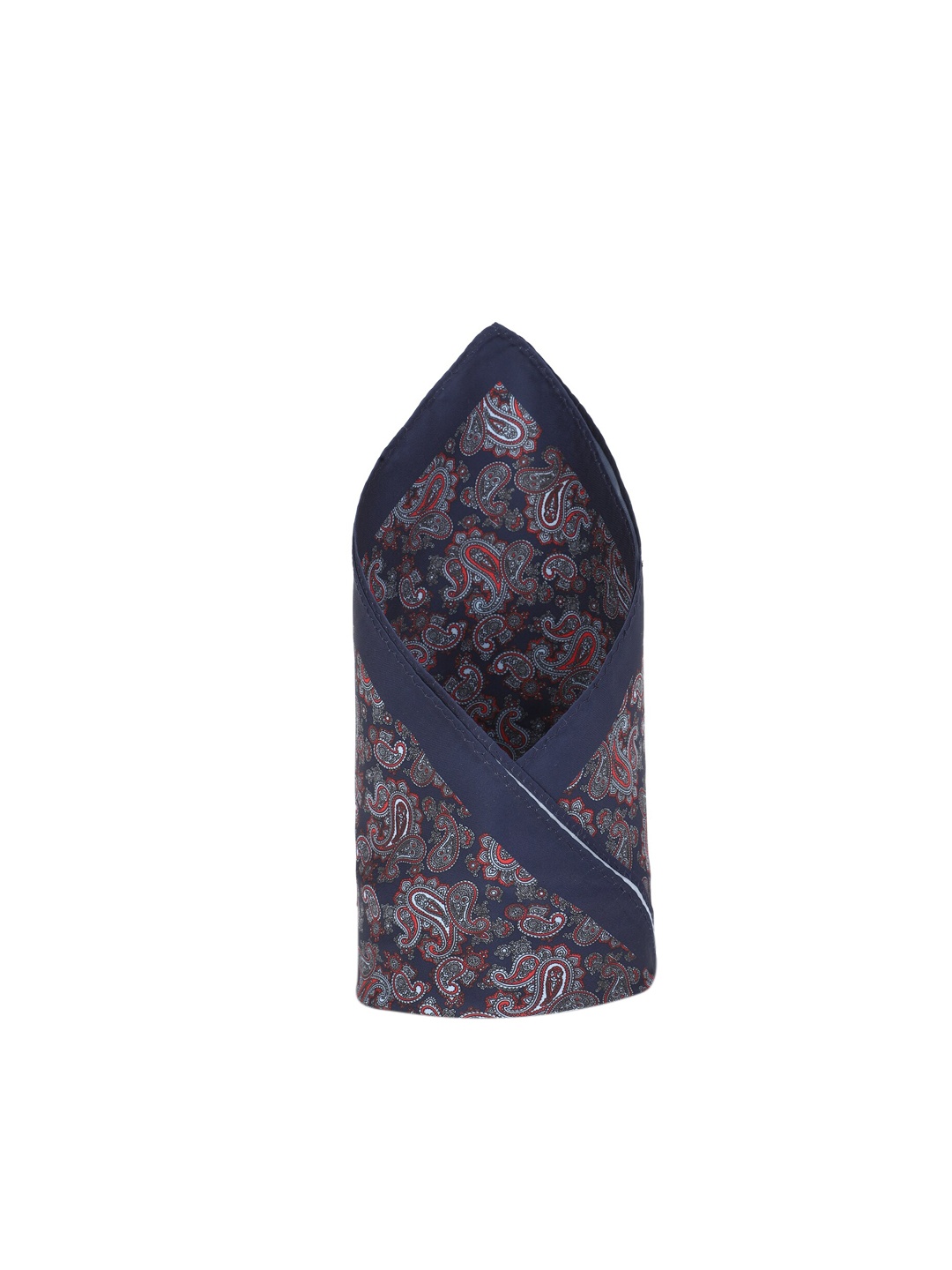 

Van Heusen Navy Blue Printed Pocket Square