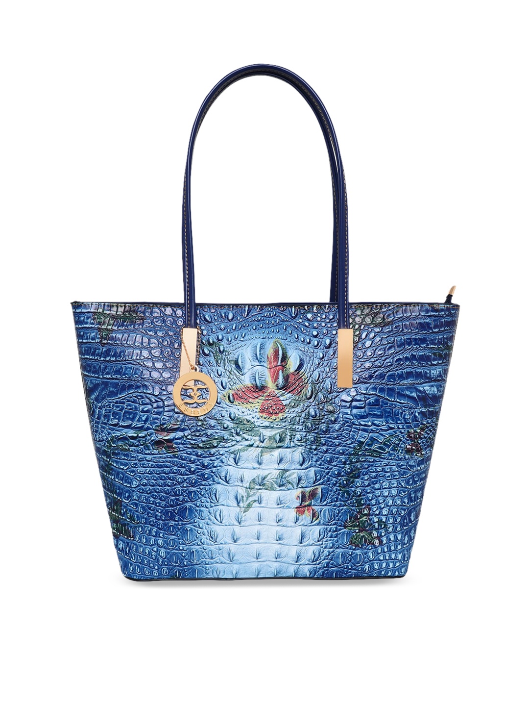 

ESBEDA Women Blue Textured Shoulder Bag
