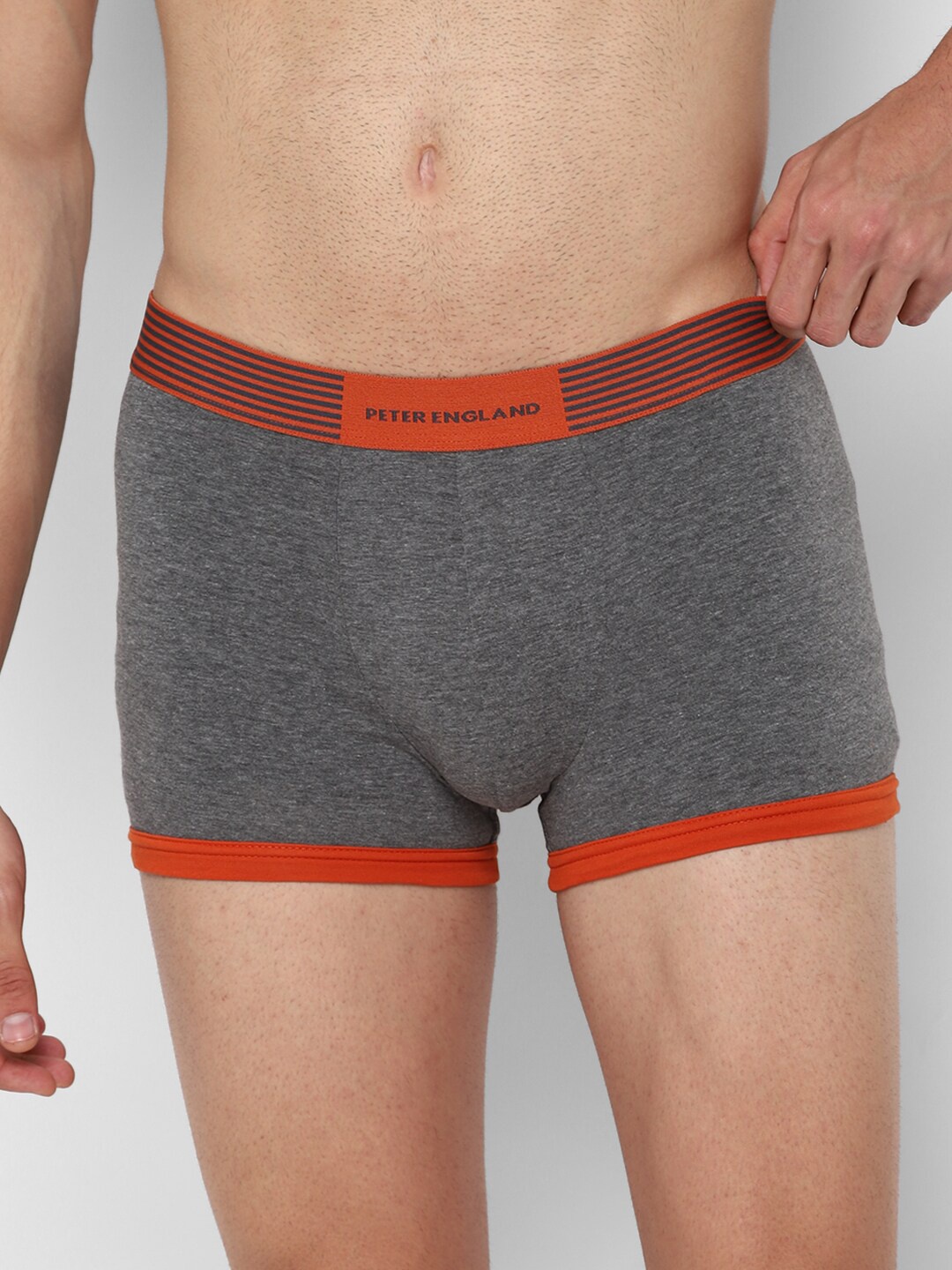 

Peter England Men Grey Trunk PIWTGM9156016N