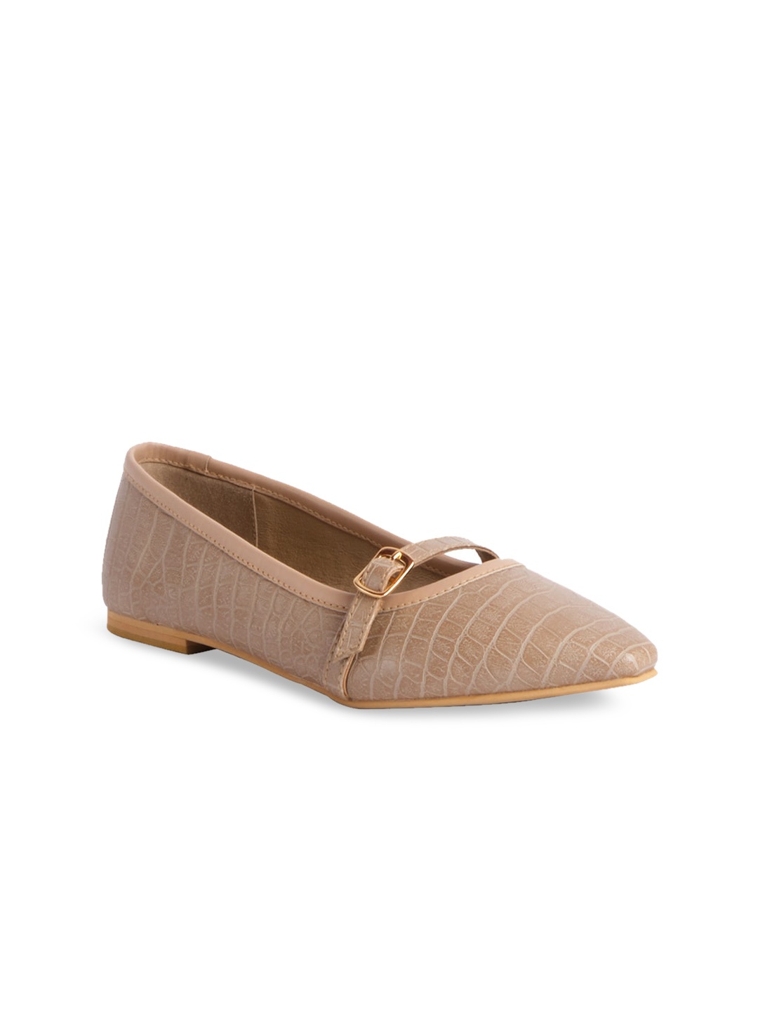 

ERIDANI Women Beige Ballerinas