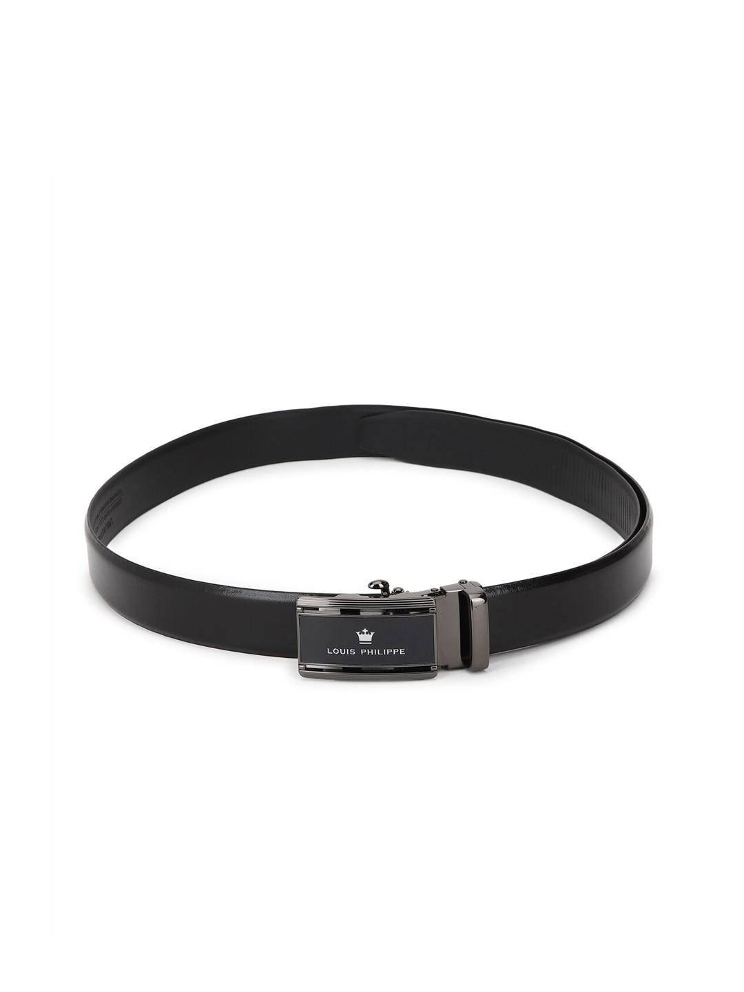 

Louis Philippe Men Black Leather Belt