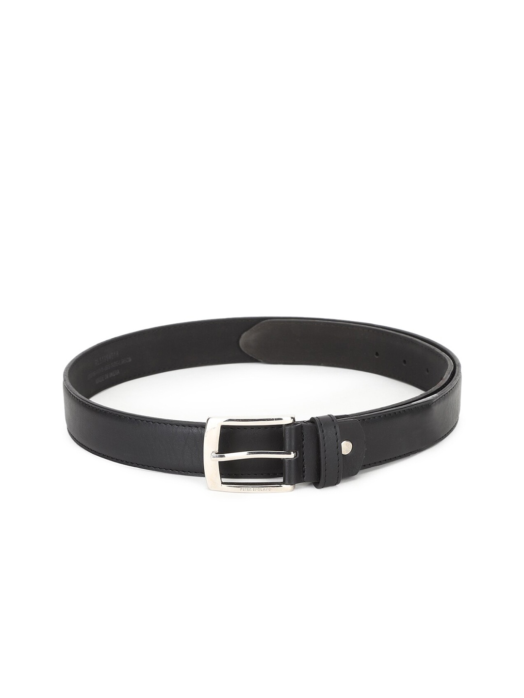 

Peter England Men Navy Blue PU Belt