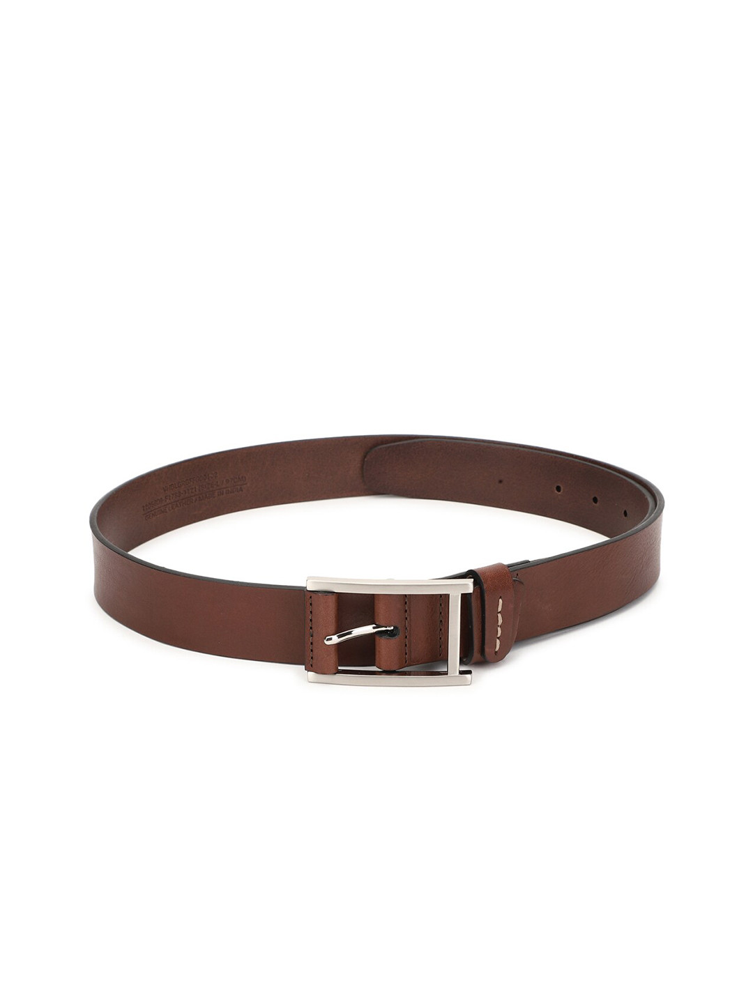 

Van Heusen Men Brown Leather Belt